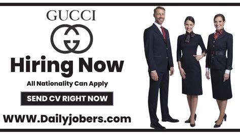 gucci job openings|gucci career opportunities.